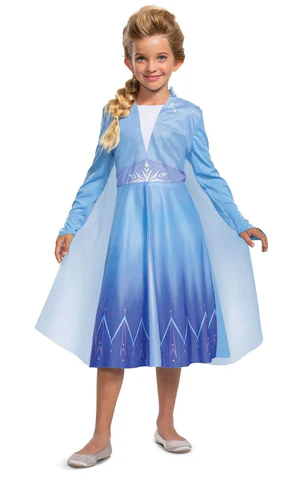 kids disney elsa frozen 2 travelling costume