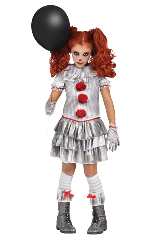 Girls IT Pennywise Costume