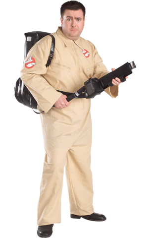 Mens Ghostbuster Costume (plus size)