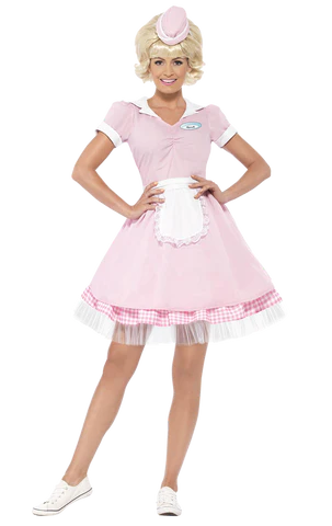 Adult 50s Diner Girl Costume