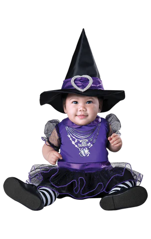 Witch and famous baby costume