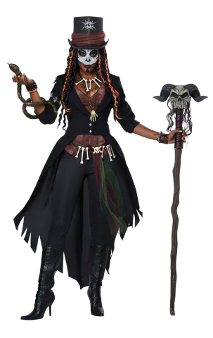 Ladies Voodoo Magic Costume