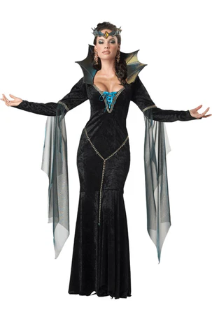 Womens evil sorceress costume
