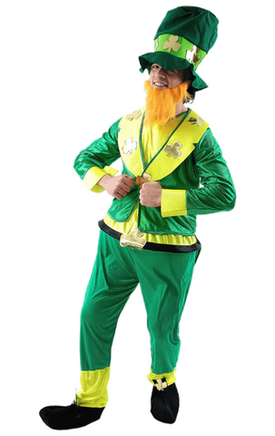mens st patricks day irish leprechaun costume