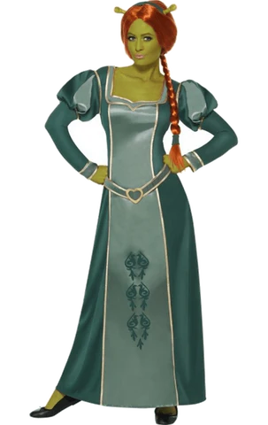 womens shrek princess fiona costume