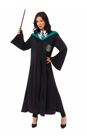 adult unisex slytherin robe