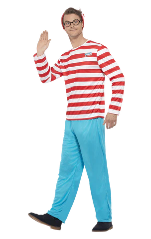 mens wheres wally costume