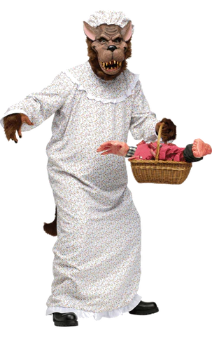 mens big bad wolf costume