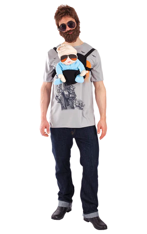 mens alan the hangover stag costume