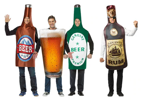 Alcohol drink costumes