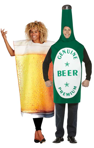 beer couples costume