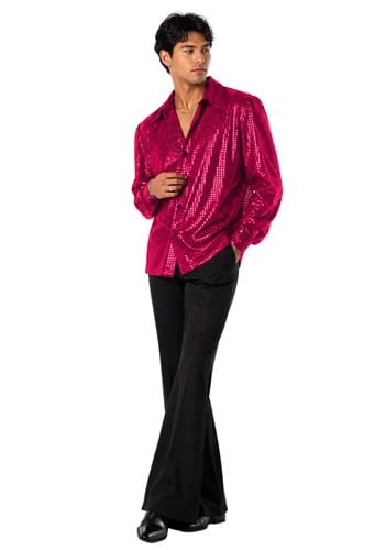 Mens Disco Inferno Red Costume