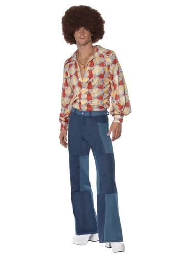 Men's Patchwork Pants
