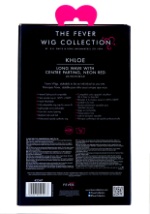 Styleable Fever Khloe Neon Red Wig back