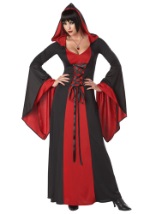 Womens Deluxe Hooded Robe