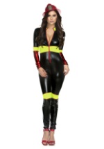 Womens Too Hot to Handle Firefighter Costume