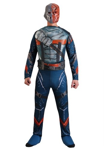 Batman: Arkham Origins Adult Deluxe Deathstroke Costime upda