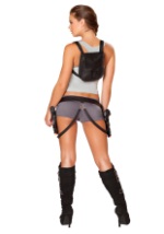 Womens Treasure Huntress Costume Back