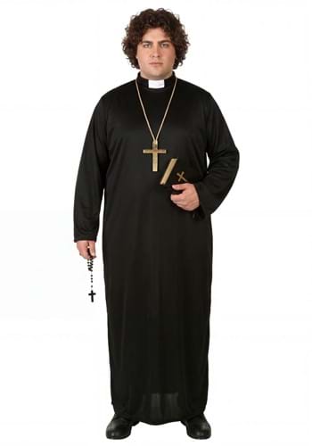 Plus Size Pious Priest Costume Upd 1