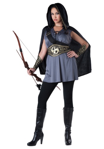 Womens Plus Size Huntress Costume