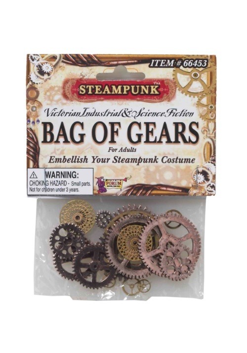 Steampunk Bag of Gears
