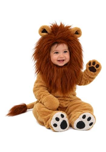 Deluxe Infant Lion Costume New Main