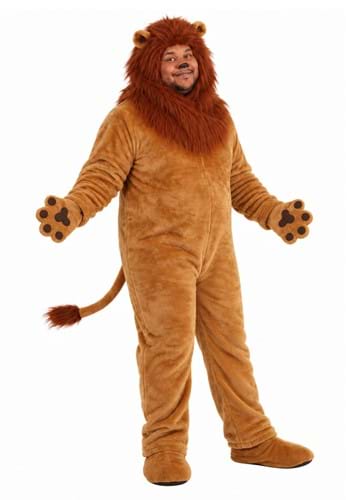 Deluxe Plus Size Lion Costume 1