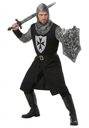 Adult Black Knight Costume