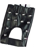 Studded Biker Gloves