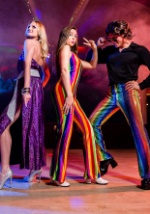 Womens 70's Disco Jumpsuit