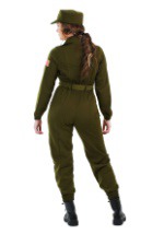 Plus Size Women's Army Flightsuit Costume