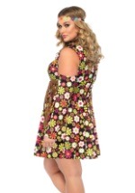 Plus Starflower Hippie Costume