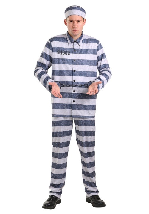 Vintage Prisoner Men's Plus Size Costume