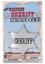 Wild West Sheriff Badge