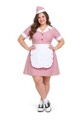 Plus Size Car Hop Costume Women New UPD 1