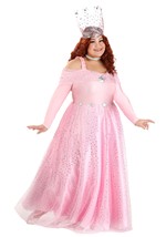 Plus Deluxe Pink Witch Dress Costume Alt 5