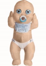 Inflatable Boo Boo Baby Adult Costume