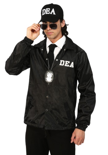 Adult Plus DEA Agent Costume