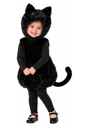 Toddler's Bubble Body Black Kitty Costume