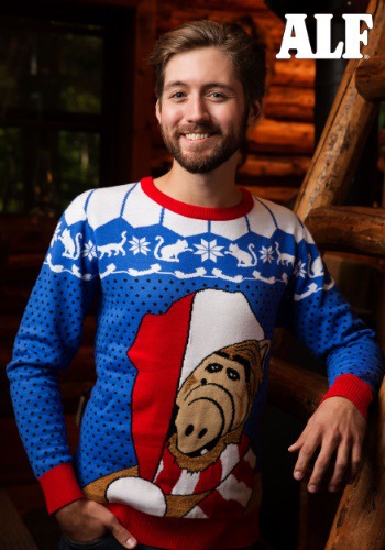 Alf Adult Ugly Christmas Sweater