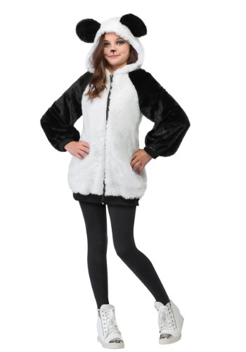 Girls Panda Hoodie Costume