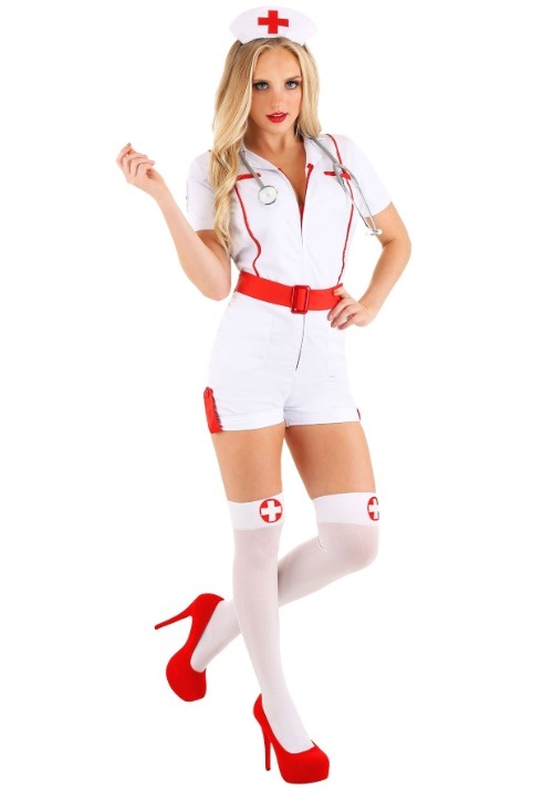 Women's Love Shot Nurse Costume 1