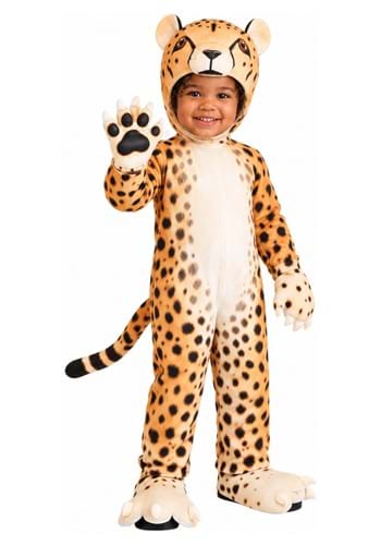 Toddler Cheerful Cheetah Costume-1