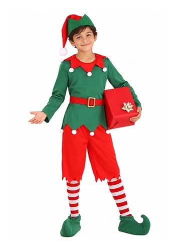 Santa's Helper Costume for Boys upd