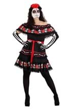 Women's Sugar Skull Costume Alt 1