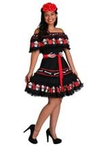Women's Sugar Skull Costume Alt 5