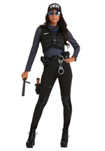 Women's SWAT Babe Costume Alt 5
