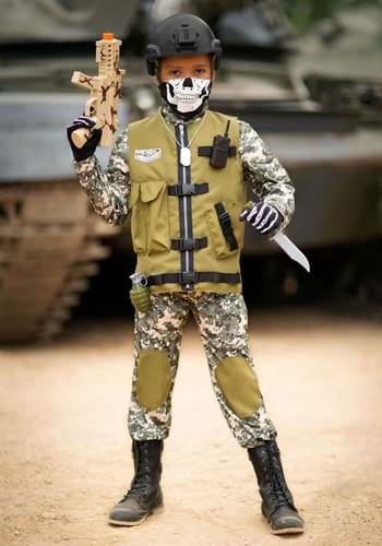 Kid's Camo Trooper Costume Update Main