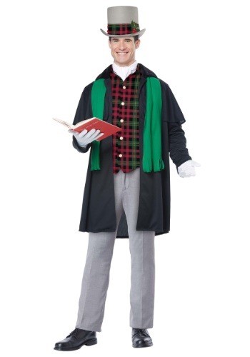 Men's Holiday Caroler Costume