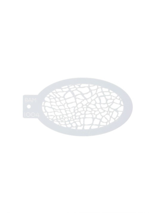 Reptile Makeup Stencil